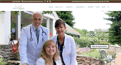 Desktop Screenshot of animalmedicalnc.com